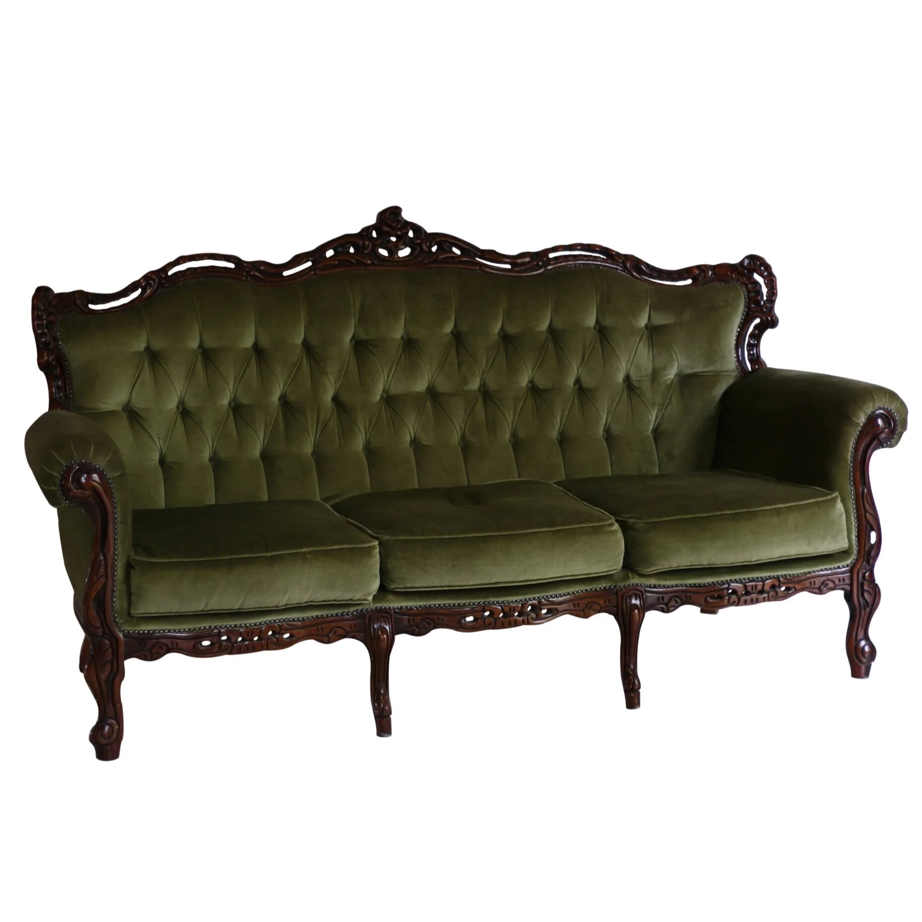Hampstead Sofa Heather Green Wedhead